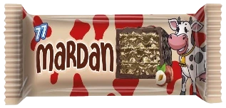 77 Mardan Kakao Kaplamalı Fındık Aromalı Kremalı Gofret