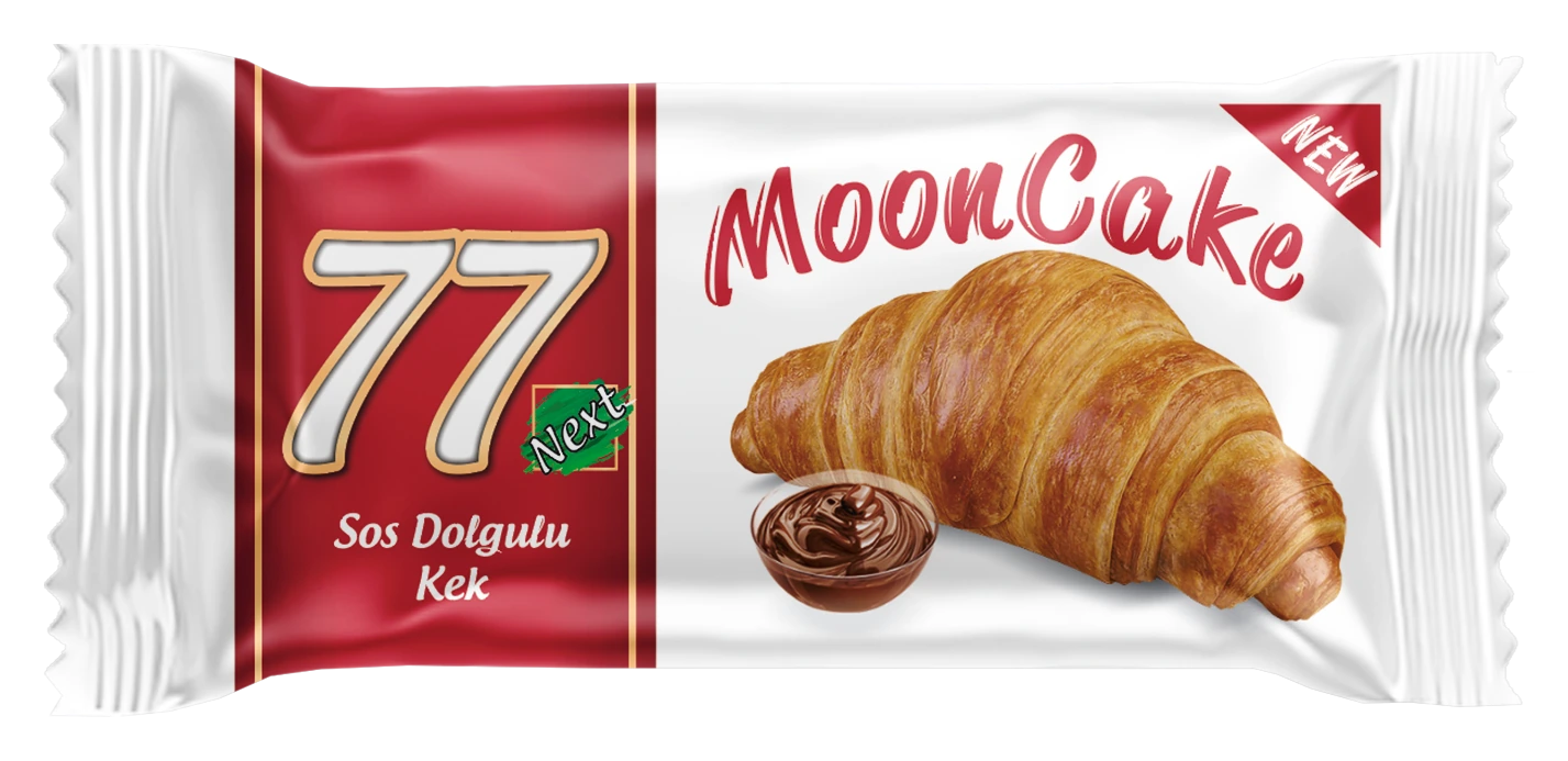 77 Mooncake Sos Dolgulu Kek