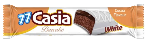 Casia Barcake Beyaz Kaplamalı Kakao Soslu Kakaolu Kek