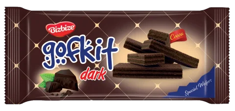 Gofkit Dark Kakao Kremalı Kakaolu Gofret
