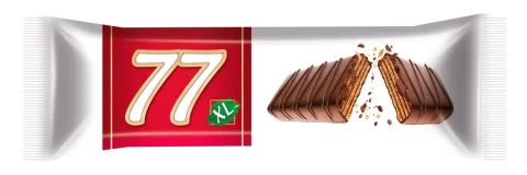 77 XL Kakao Kaplamalı Kakao Kremalı Gofret