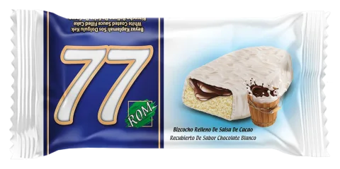 77 Sütlü Kaplamalı Kakao Dolgulu Kek
