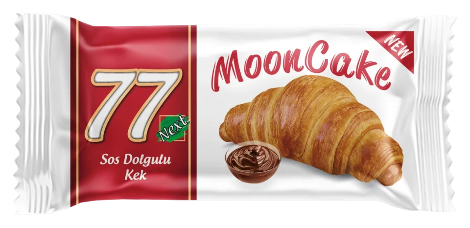 77 Mooncake Sos Dolgulu Kek